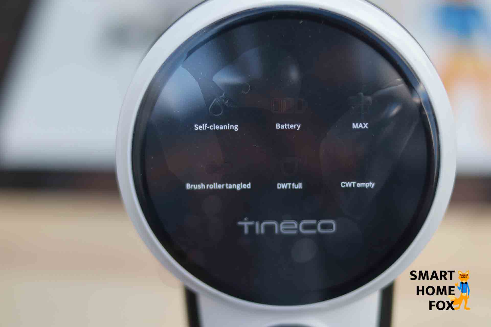 Das Display des Tineco iFloor 3
